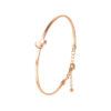 TOMEI Rouge Collection Gourd Bangle, Rose Gold 750