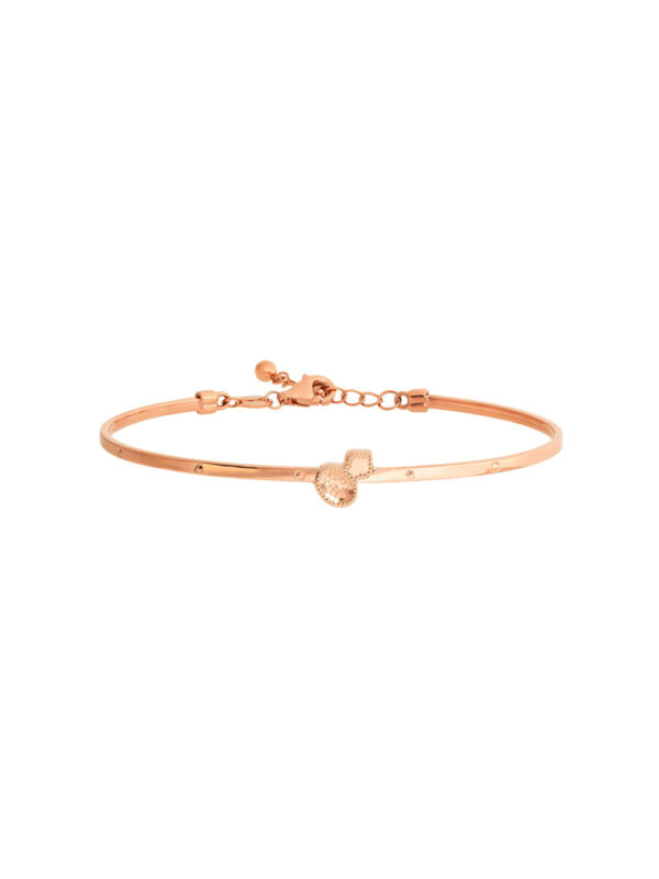 TOMEI Rouge Collection Gourd Bangle, Rose Gold 750