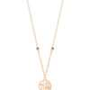TOMEI Rouge Collection Fu-Zi Necklace, Rose Gold 750