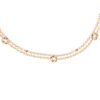 TOMEI Rouge Collection Double Happiness Bracelet, Rose Gold 750
