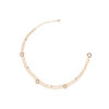 TOMEI Rouge Collection Double Happiness Bracelet, Rose Gold 750