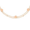 TOMEI Rouge Collection Lucky Flower Bracelet, Rose Gold 750