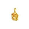 TOMEI Snake with Money Bag Pendant, Yellow Gold 916