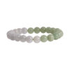 TOMEI 【半山水手串】Palace Grace Light Green & Purple Jade Bracelet