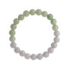 TOMEI 【半山水手串】Palace Grace Light Green & Purple Jade Bracelet