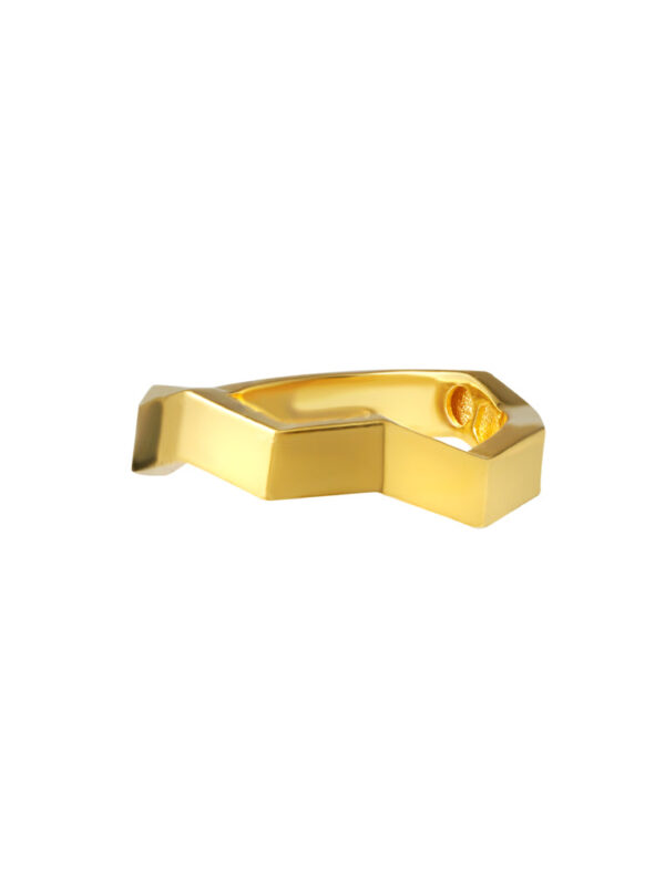 TOMEI Robust Ring, Yellow Gold 916