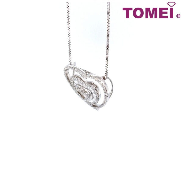 TOMEI Profusion of Bedazzlement in Splendour Diamond Pendant | White Gold 750 (DP0024087)