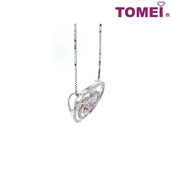 TOMEI Profusion of Bedazzlement in Splendour Diamond Pendant | White Gold 750 (DP0024087)