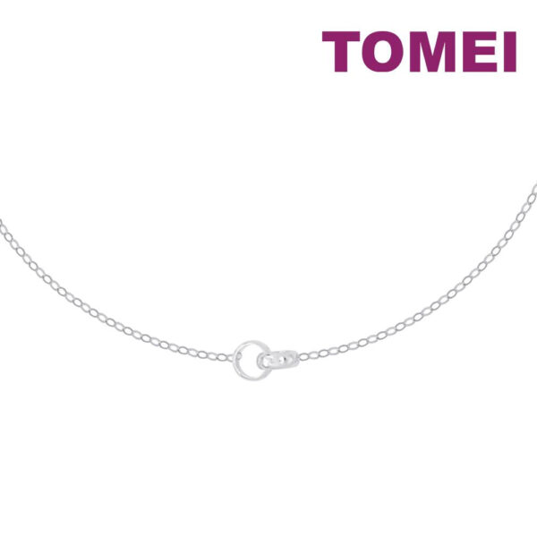 [TOMEI Online Exclusive] Frosty Faith Circles of You & Me Bracelet, Sterling Silver 925