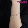 TOMEI Rouge Collection, Nacre Hulu Bracelet, Rose Gold 750