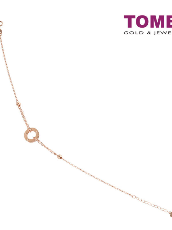 TOMEI The Circle of Bliss Bracelet, Rose Gold 750