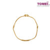 TOMEI Revelry in Joyous Circularity Bracelet, Yellow Gold 916 (BB3048-1C)