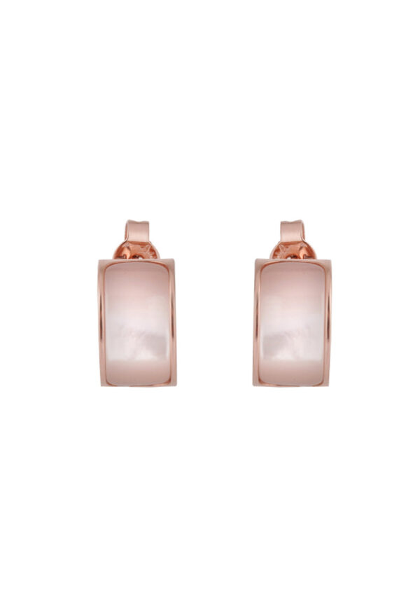 TOMEI Rouge Collection Enchanting Earrings, Rose Gold 750