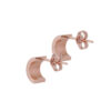 TOMEI Rouge Collection Enchanting Earrings, Rose Gold 750