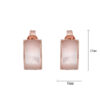 TOMEI Rouge Collection Enchanting Earrings, Rose Gold 750