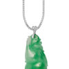 TOMEI 福禄有余 Jade of Auspicious, White Gold 750