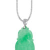 TOMEI 福在眼前 Jade of Prosperity, White Gold 750