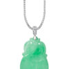 TOMEI 福在眼前 Jade of Prosperity, White Gold 750