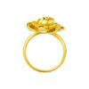 TOMEI The Peony Ring, Yellow Gold 916