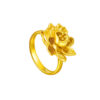 TOMEI The Peony Ring, Yellow Gold 916