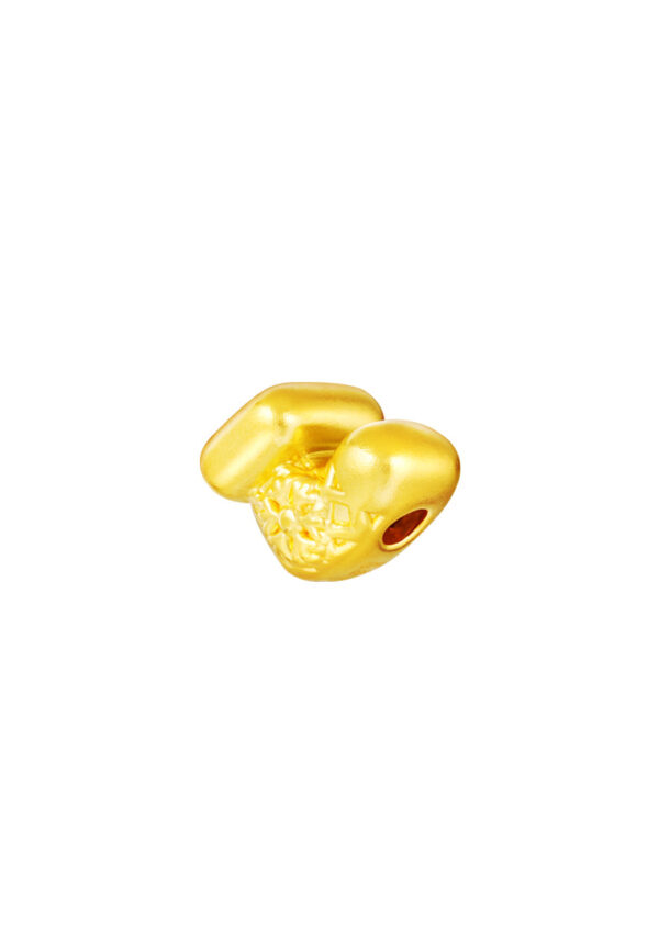 TOMEI Chomel Collection Sock Charm, Yellow Gold 999