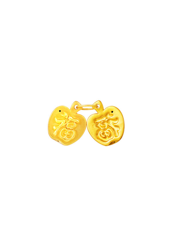 TOMEI Lucky Apple Pendant, Yellow Gold 999