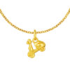 TOMEI Scooter Pendant, Yellow Gold 999