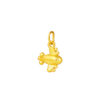 TOMEI Airplane Pendant, Yellow Gold 999