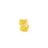 TOMEI Chomel Collection Miss You Cat Charm, Yellow Gold 999