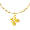 TOMEI Motorcycle Pendant, Yellow Gold 999