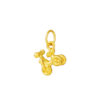 TOMEI Motorcycle Pendant, Yellow Gold 999