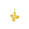TOMEI Motorcycle Pendant, Yellow Gold 999
