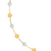 TOMEI The Flower Jade Bracelet, Yellow Gold 916