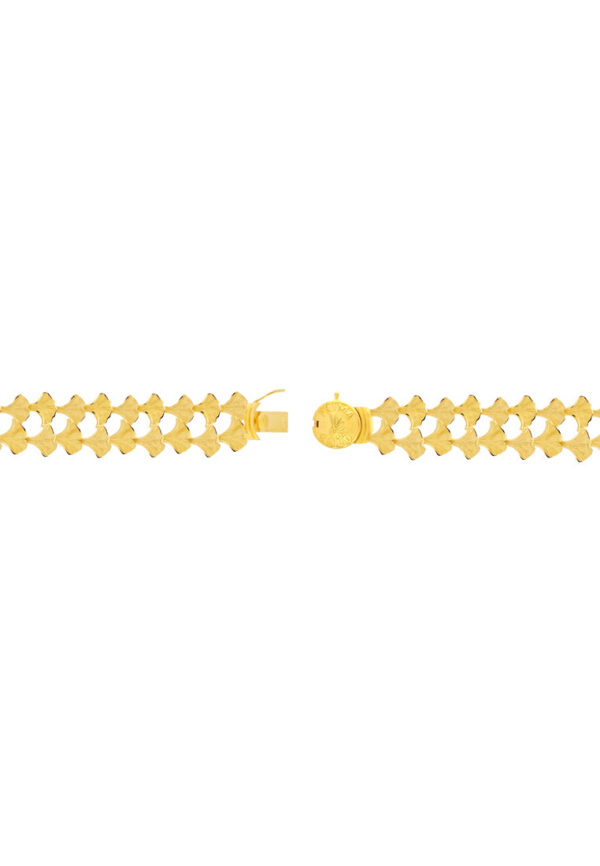 TOMEI X Prima Gold Ginkyo Collection Bracelete, Yellow Gold 999