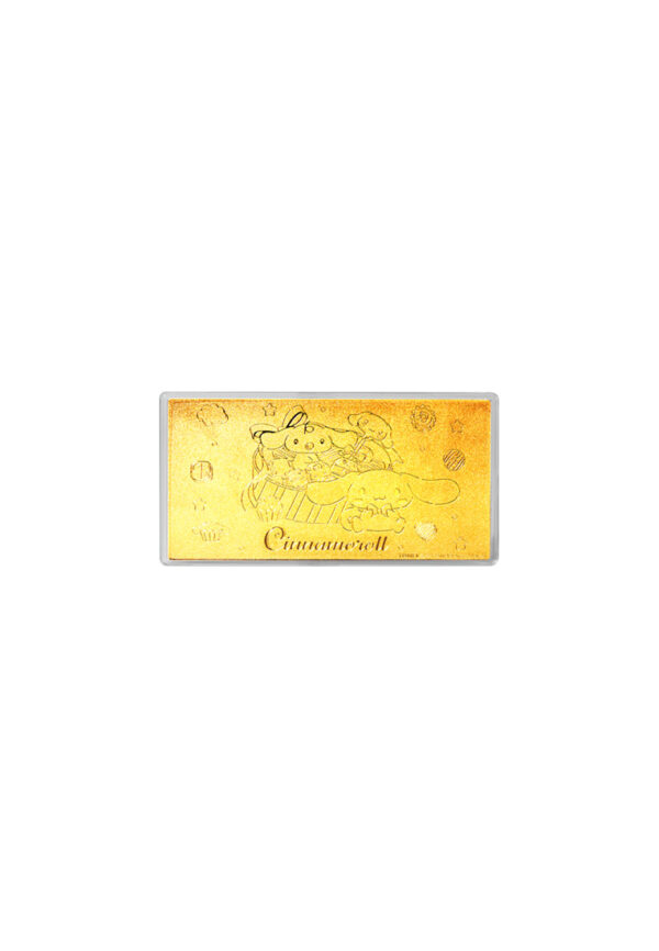 TOMEI x Sanrio Cinnamoroll I Love Chocolate Gold Wafer 0.50G I Fine Gold 9999