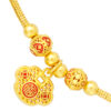 TOMEI x XIFU Vintage Ruyi Lock Bracelet, Yellow Gold 999