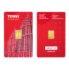 [Tomei Exclusive] KLCC Twin Towers Gold Bar | 1 Gram | Fine Gold 9999