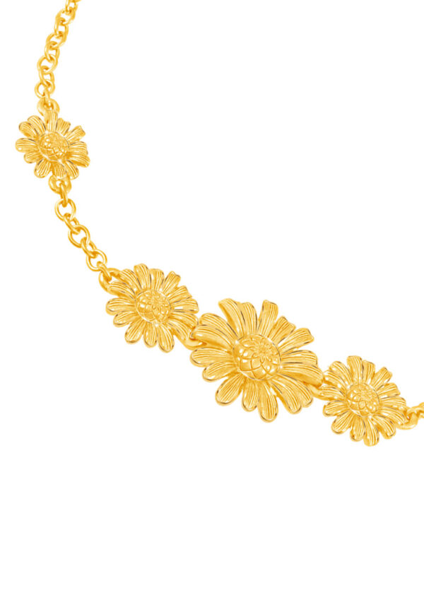 TOMEI X Prima Gold Daisy Collection, Bracelet Yellow Gold 999