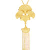 TOMEI X Prima Gold Ginkyo Collection Necklace, Yellow Gold 999