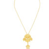 TOMEI X Prima Gold Ginkyo Collection Necklace, Yellow Gold 999