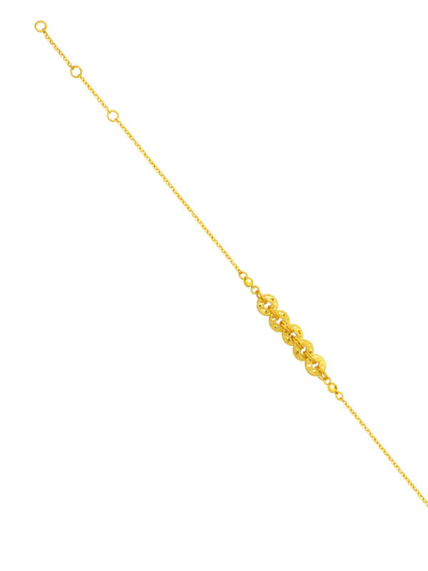 TOMEI Bracelet【五帝铜钱】, Yellow Gold 999