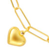 TOMEI Sinki Heart Bracelet, Yellow Gold 916