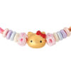 TOMEI X Sanrio Hello Kitty Charm with Pink Rope Bracelet, Yellow Gold 999 (5D)