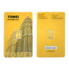 [Tomei Exclusive] KLCC Twin Towers Gold Bar | 1 Gram | Fine Gold 9999