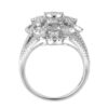TOMEI Ring, Diamond White Gold 750 (R4707)
