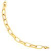 TOMEI Sparkling Linked Bracelet, Yellow Gold 916