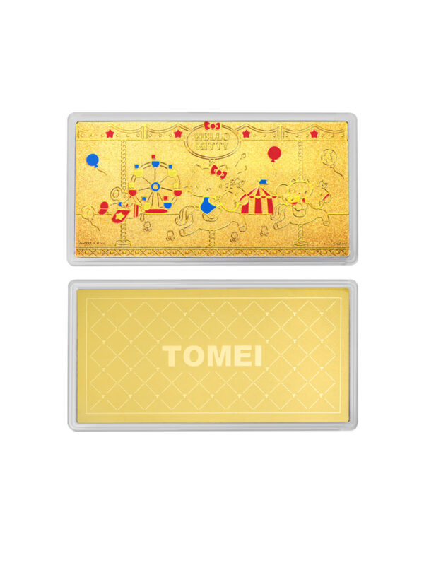 TOMEI X SANRIO Hello Kitty Gold Wafer 0.5G, Yellow Gold 9999