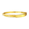 TOMEI Sri Puteri Heritage Styled Bangle, Yellow Gold 916