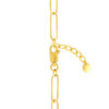 TOMEI Sinki Heart Bracelet, Yellow Gold 916