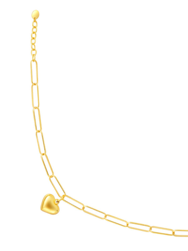TOMEI Sinki Heart Bracelet, Yellow Gold 916